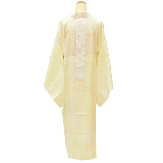 中古】 長襦袢 正絹 袖無双 身丈127.5cm 裄68cm 仕立て上がり