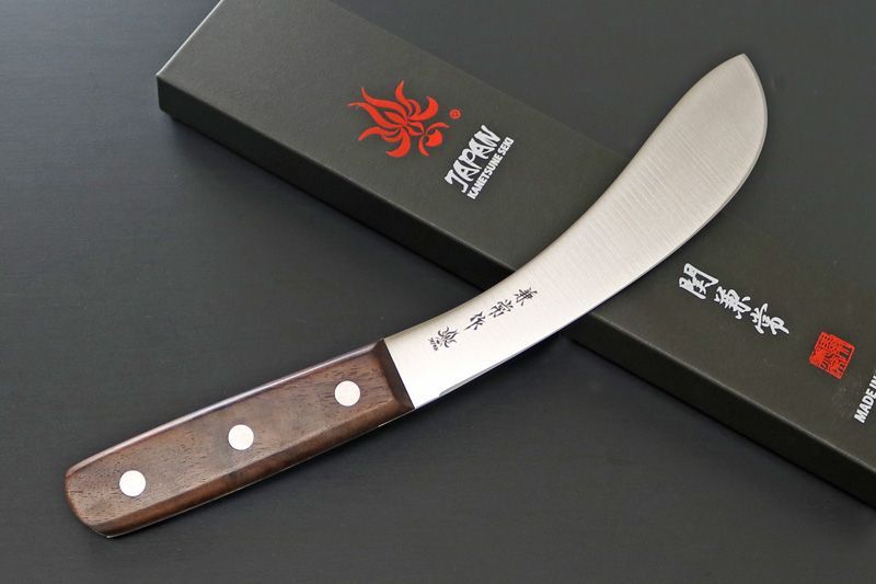 包丁 日本製 KC-334 皮剥ぎ & KC-336 腸サキ 関兼常作 ローズ柄 - メルカリ