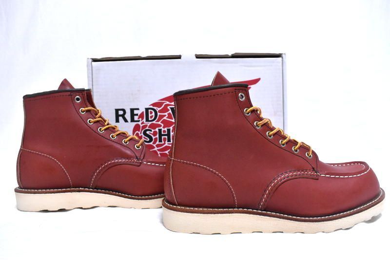 犬タグ復刻】新品 レッドウイング 8875 6インチ モックトゥ 8 E 26cm