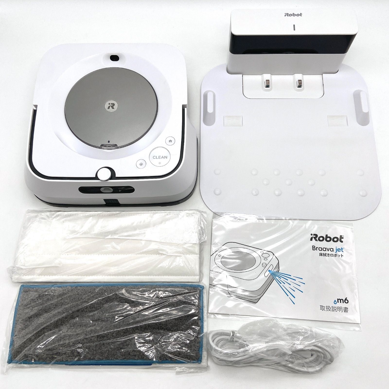 1222C iRobot アイロボット ブラーバジェット m6 ロボット掃除機 床