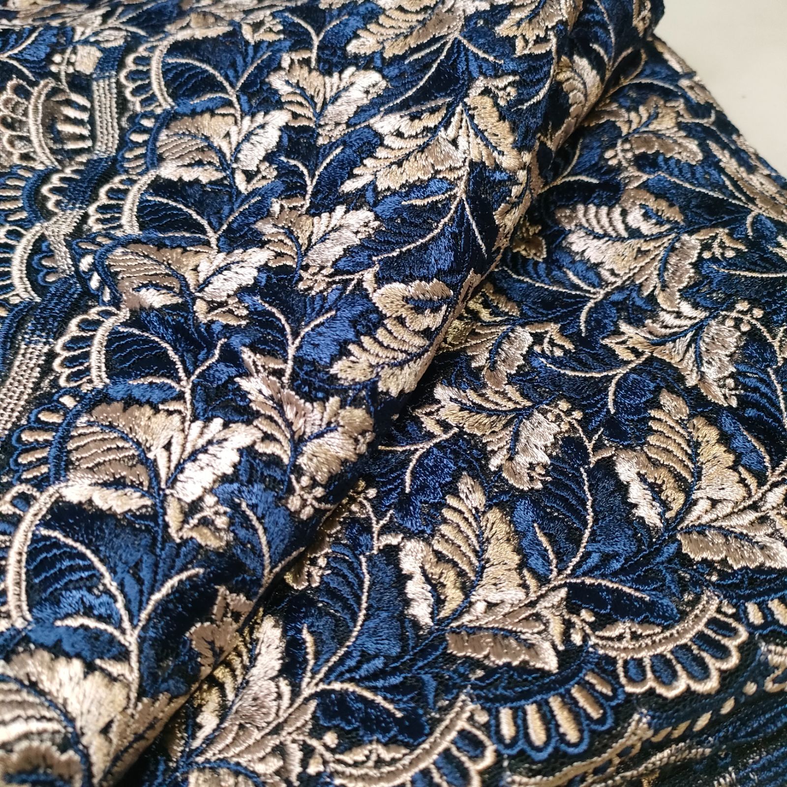 31【定価3.9万円・そごう購入】 レース 生地 布 91✕170 アンティーク 