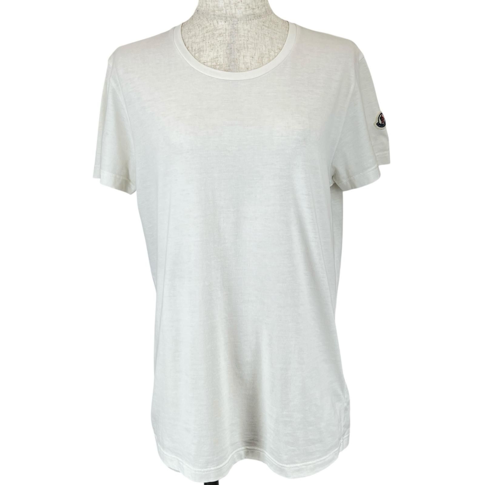 美品△MONCLER モンクレール 23SS MAGLIA MANICA CORTA コットン100 