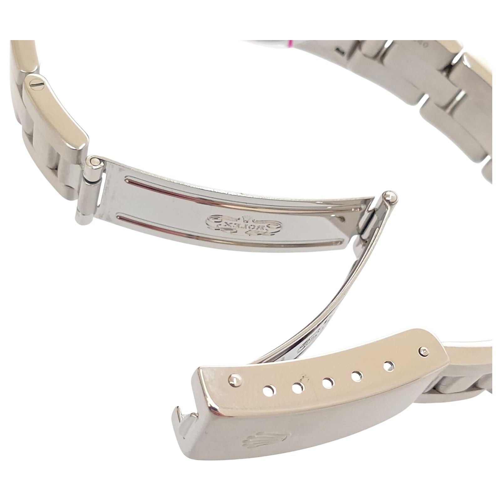 □□ROLEX ロレックス パーペチュアル　F675025 RX76080BK-AR シルバー x ブラック F番2003-2004 □□ROLEX ロレックス パーペチュアル F675025 RX76080BK-AR シルバー