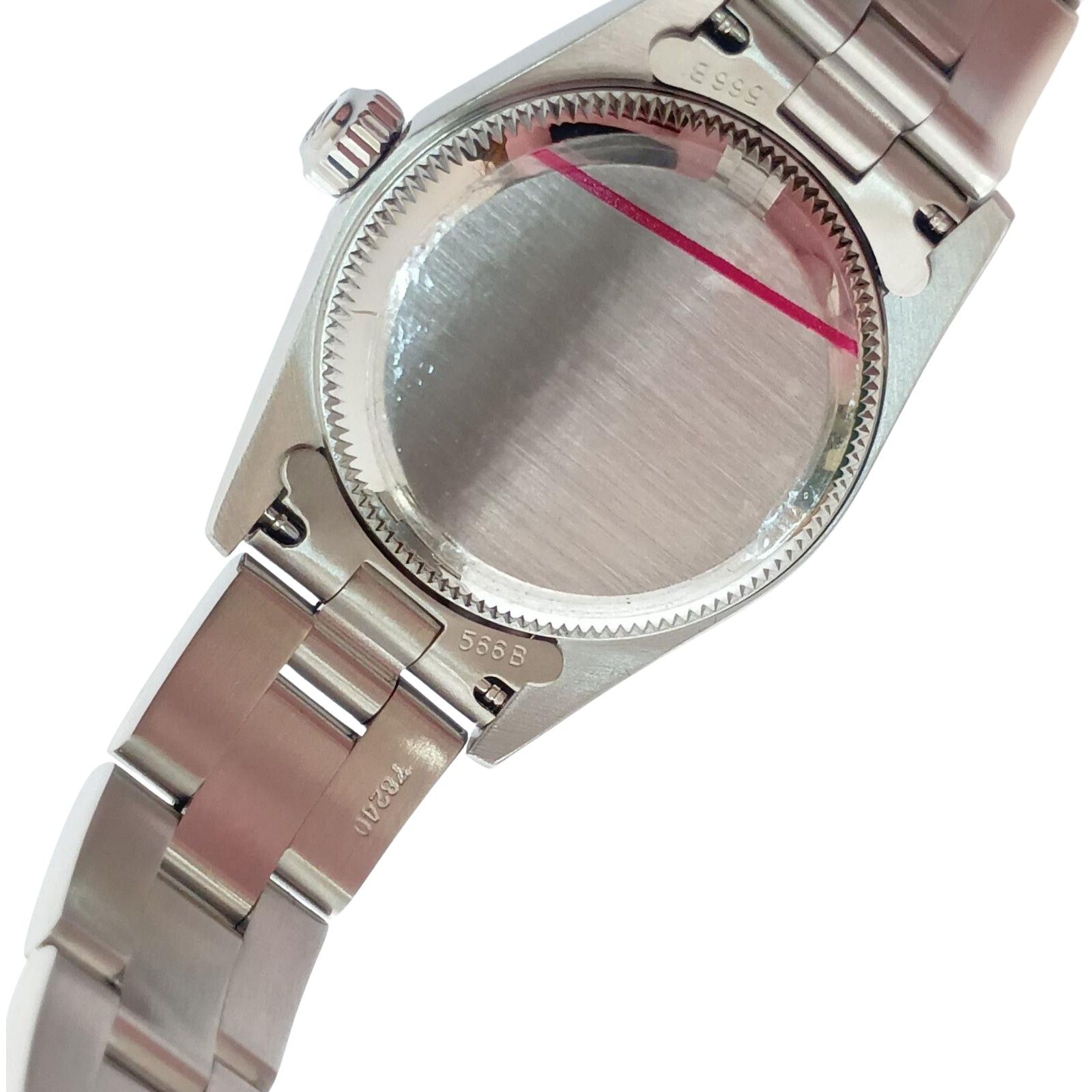 □□ROLEX ロレックス パーペチュアル　F675025 RX76080BK-AR シルバー x ブラック F番2003-2004 □□ROLEX ロレックス パーペチュアル F675025 RX76080BK-AR シルバー
