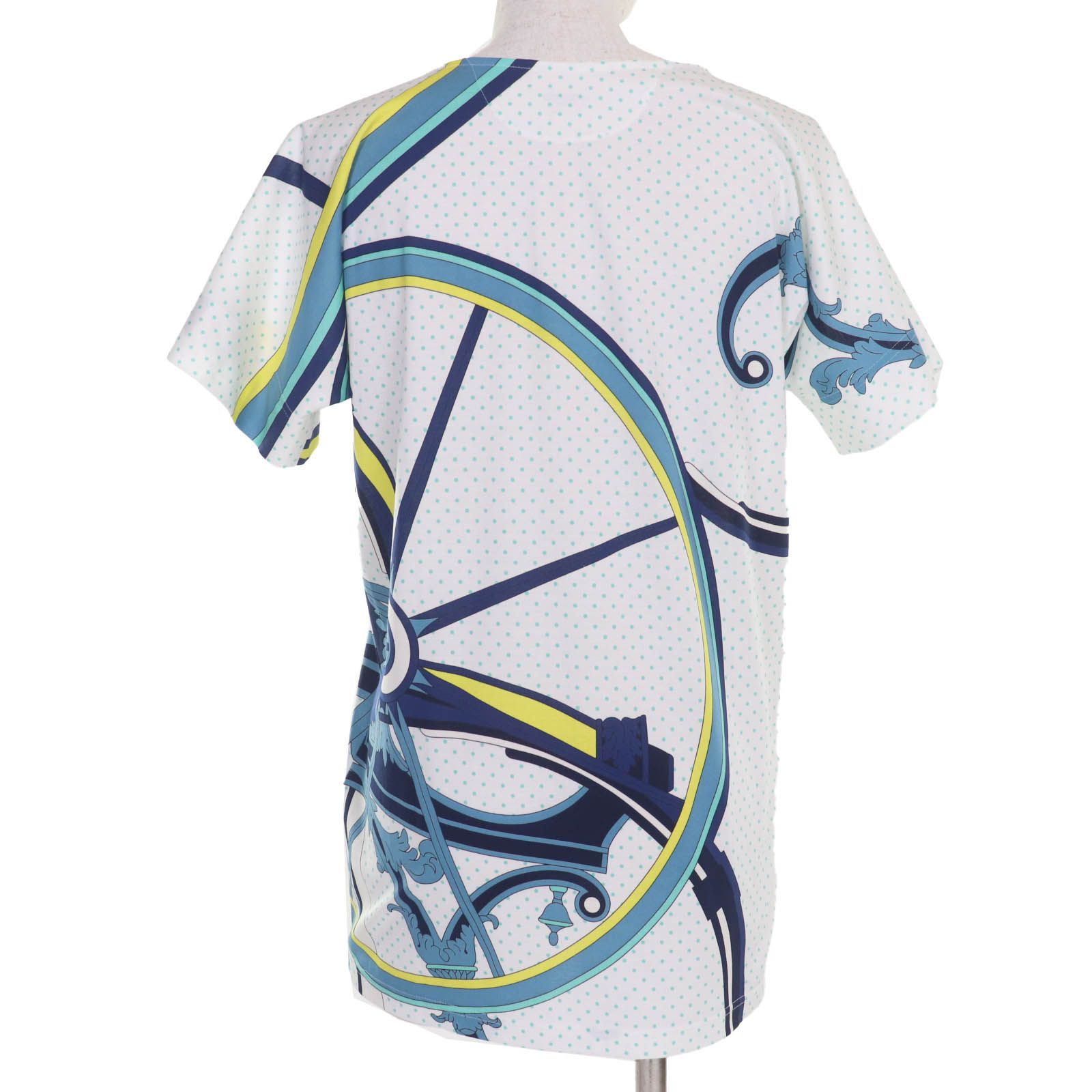 未使用品☆HERMES エルメス コットン100％ カットソー 半袖Tシャツ