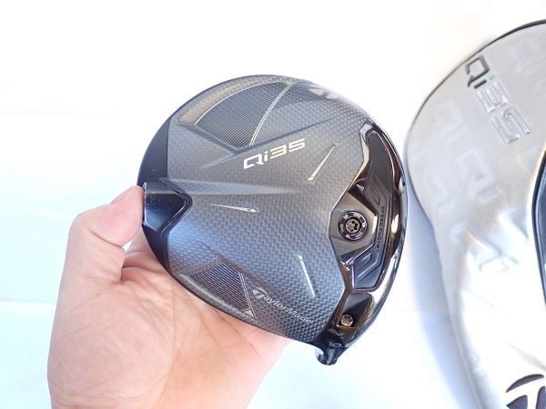 ヘッドのみ】 テーラーメイド Qi35 ドライバー 10.5度 純正カバー付