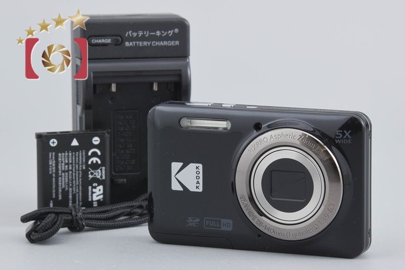 Kodak fz55 コンパクトデジタルカメラ ブラック 【公式通販】