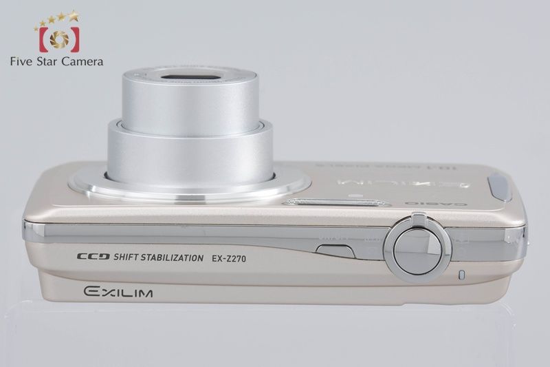 CASIO カシオ 【中古】Casio カシオ EXILIM ZOOM EX-Z270 ゴールド