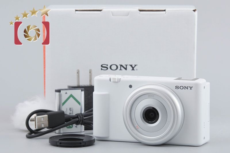 SONY ソニー 【中古】SONY ソニー VLOGCAM ZV-1F ホワイト デジタル