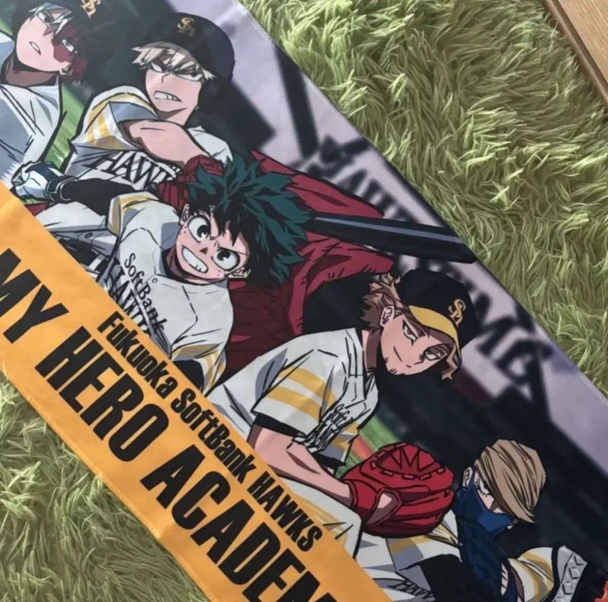 僕の ヒーロー アカデミア ホークス ソフトバンク コラボ タオル