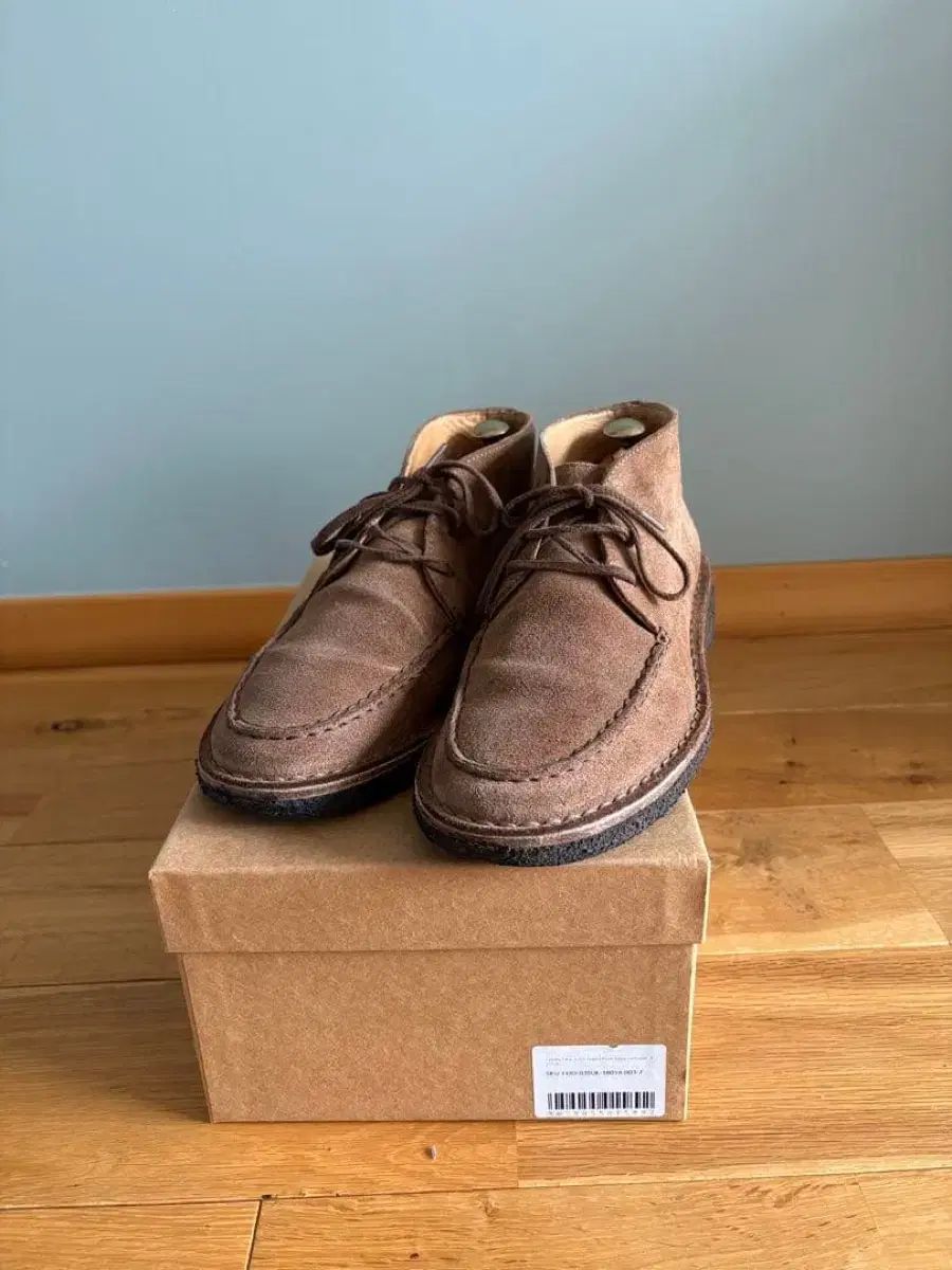 us7) ドレイクス drakes モックトゥ チャッカブーツ - メルカリ