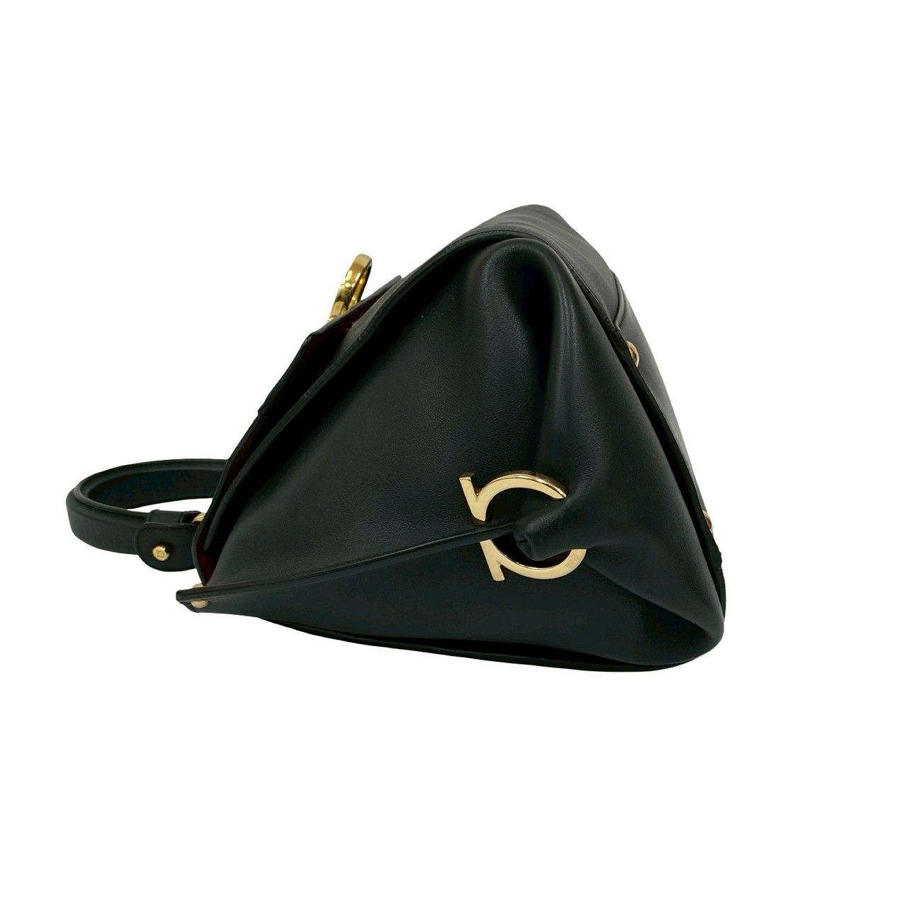 極 美品 Salvatore Ferragamo サルヴァトーレフェラガモ ガンチーニ