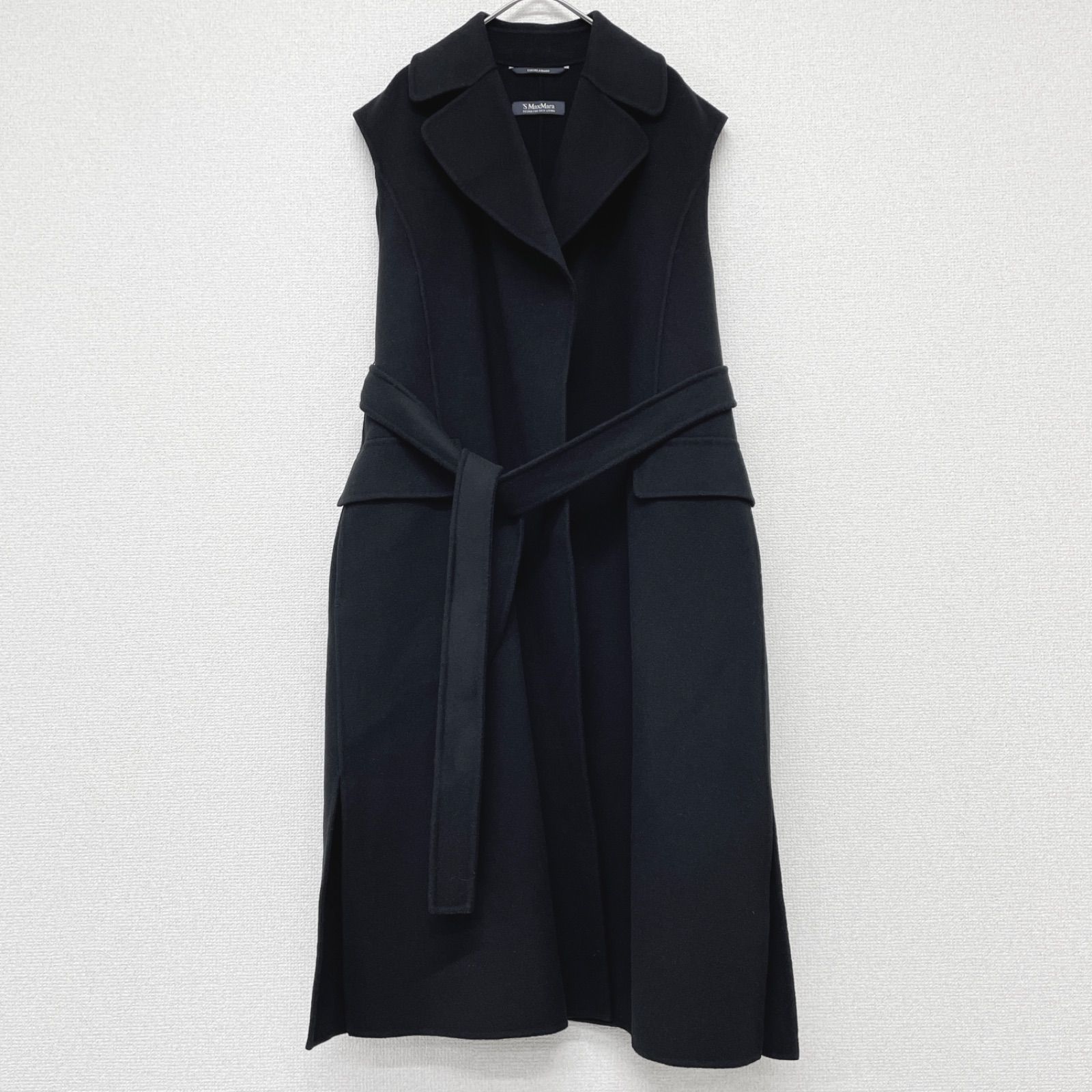 専用　‘S MaxMara エスマックスマーラ ジレコート　ロングジレ S' MaxMara エスマックスマーラ ロングベスト ジレ ノースリーブコート