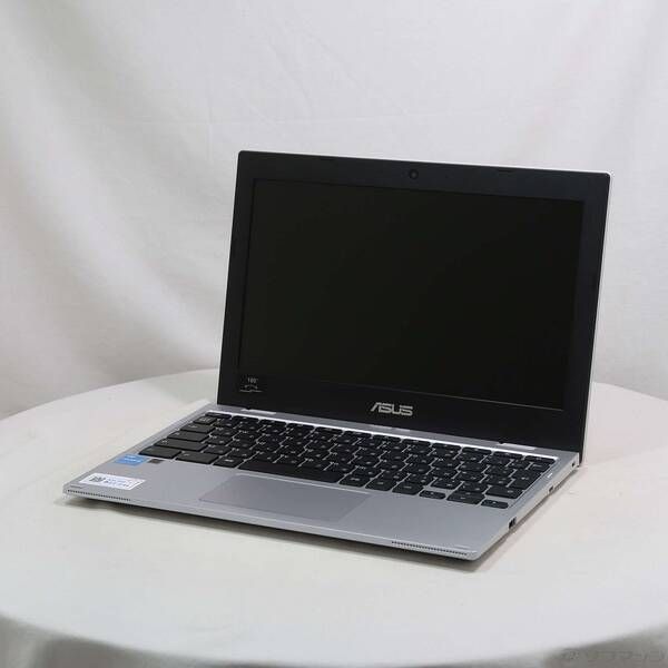中古 ASUS Chromebook CX1 CX1102CKA トランスペアレントシルバー