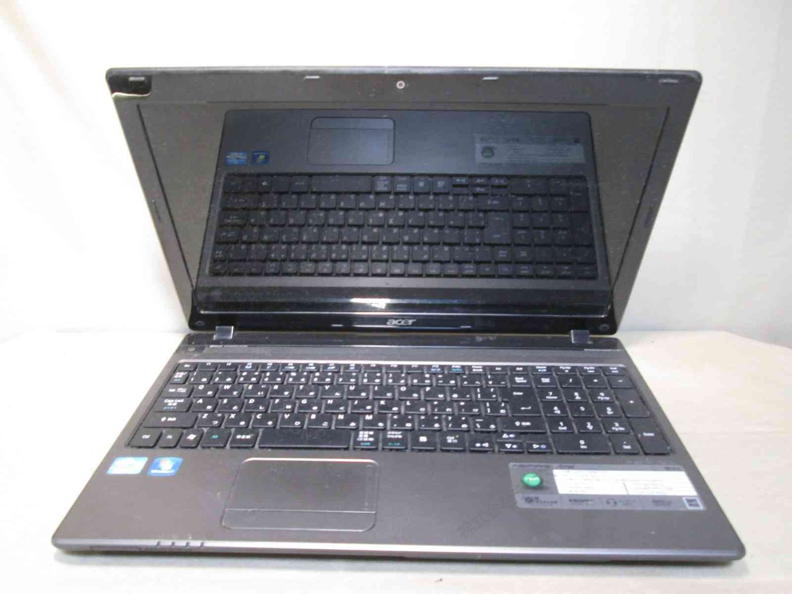 Acer Aspire AS5750-F54D/K【Core i5 2450M】 【Windows7世代のPC