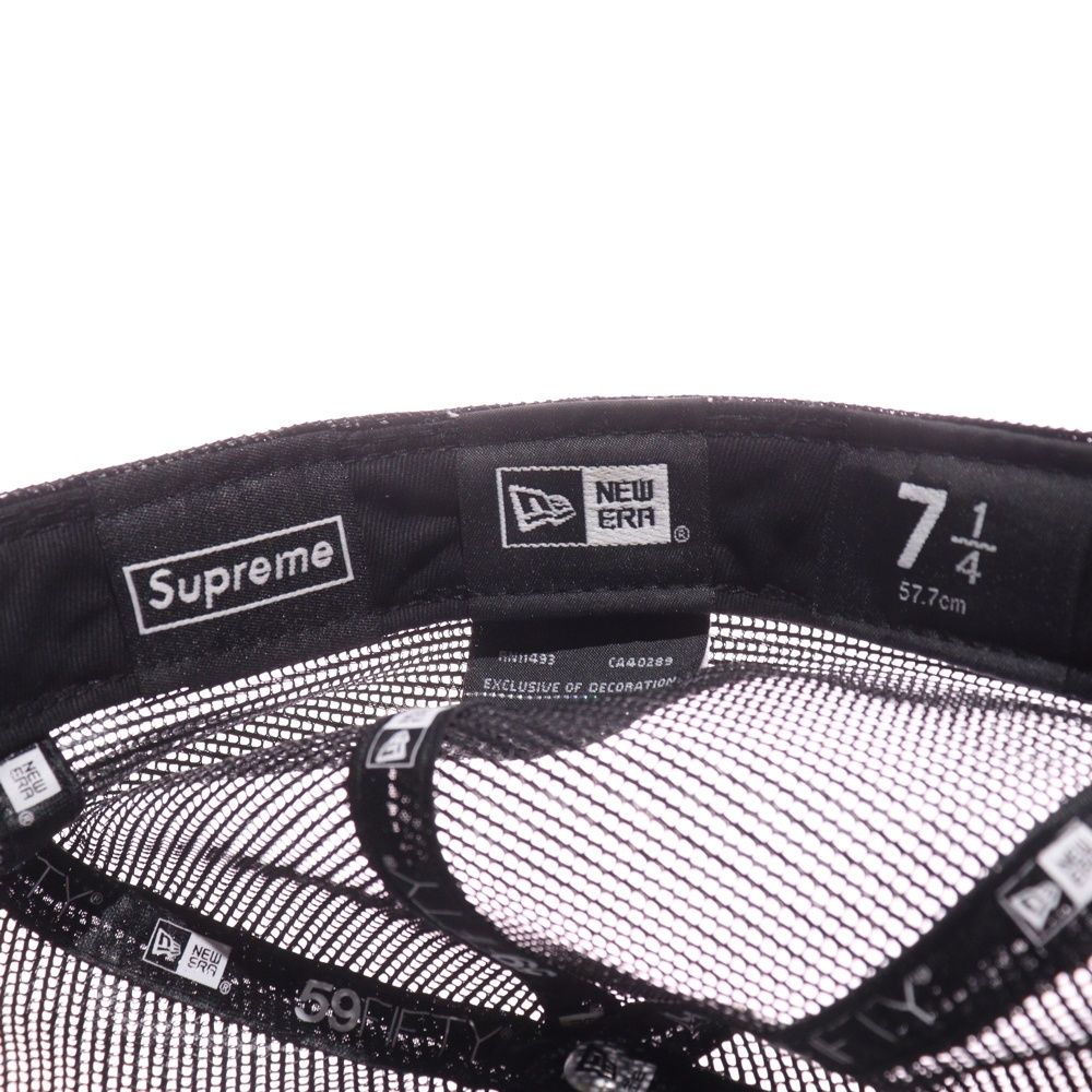 SUPREME (シュプリーム) 22SS ×NEWERA Box Logo Mesh Back ニューエラ