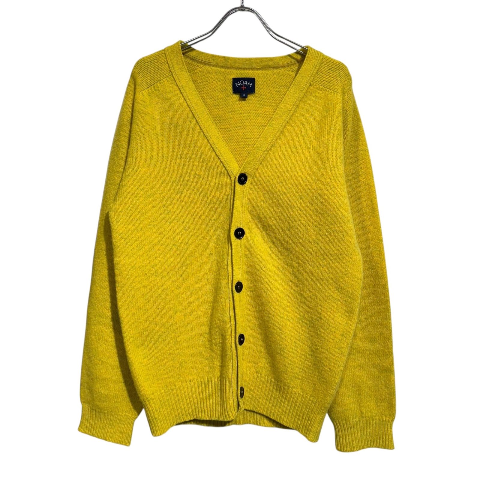 NOAH イエロー カーディガン S NOAH イエロー カーディガン S