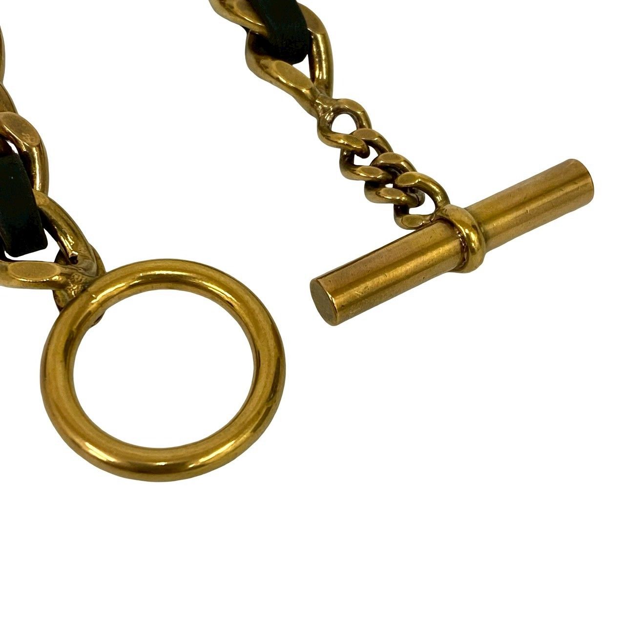 極 美品 希少品 コメあり CHANEL シャネル チェーン レザー 本革 GP