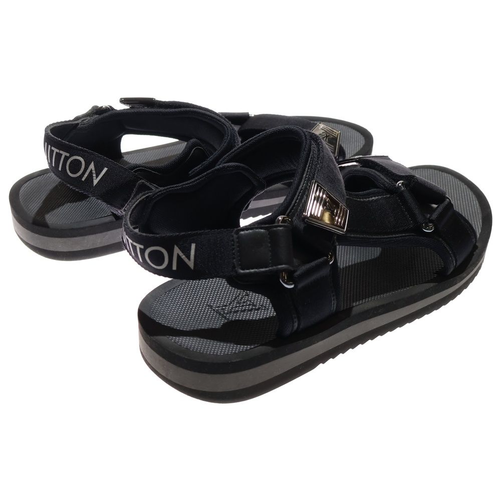 LOUIS VUITTON (ルイヴィトン) 21SS パナマ ライン レザー ナイロン