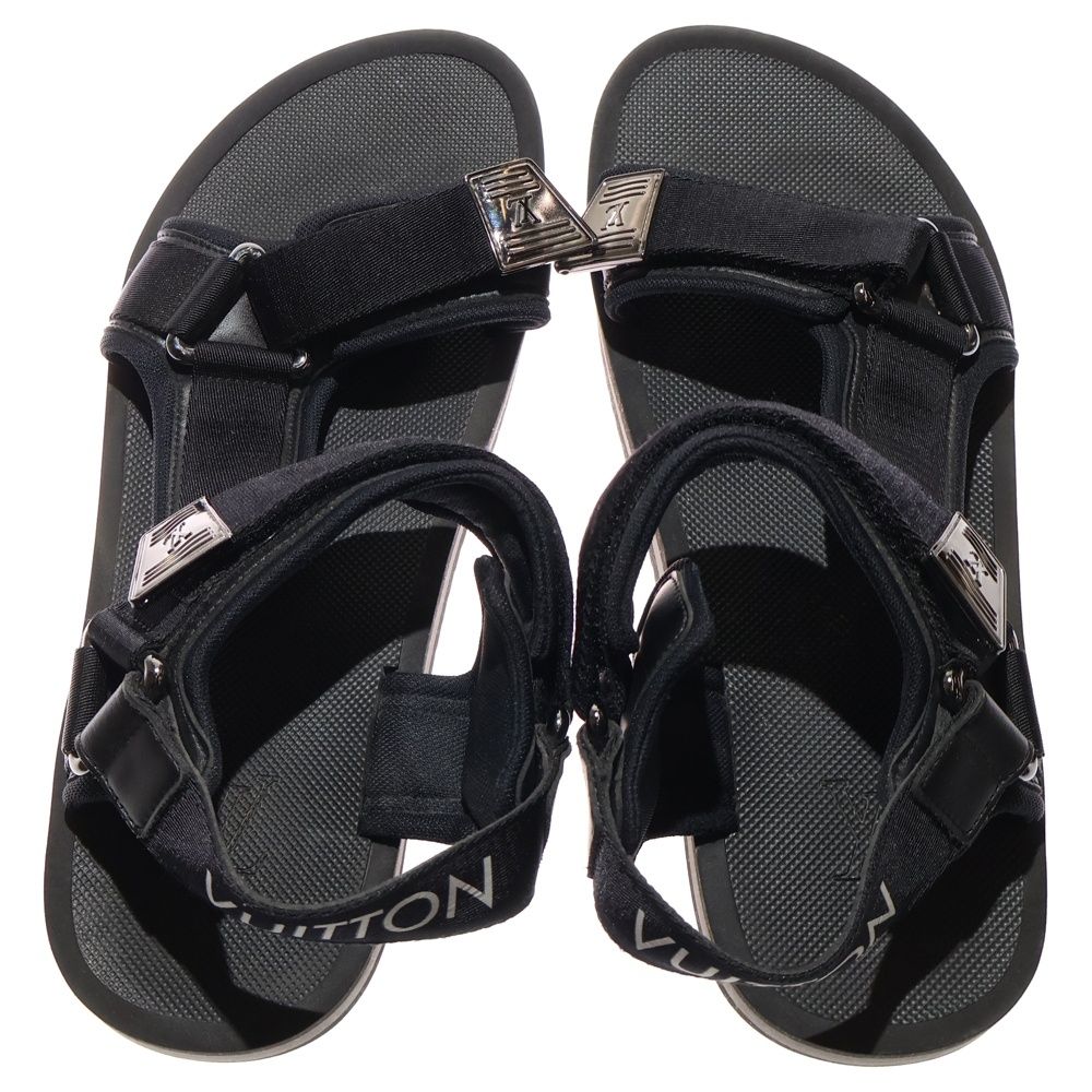 LOUIS VUITTON (ルイヴィトン) 21SS パナマ ライン レザー ナイロン