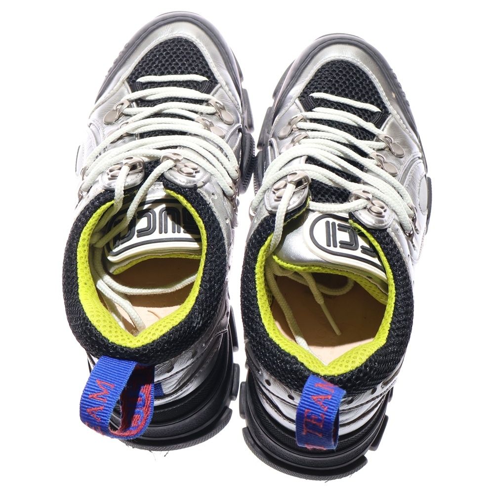 GUCCI (グッチ) フラッシュトレック ビジュー ラバーロゴ ローカット