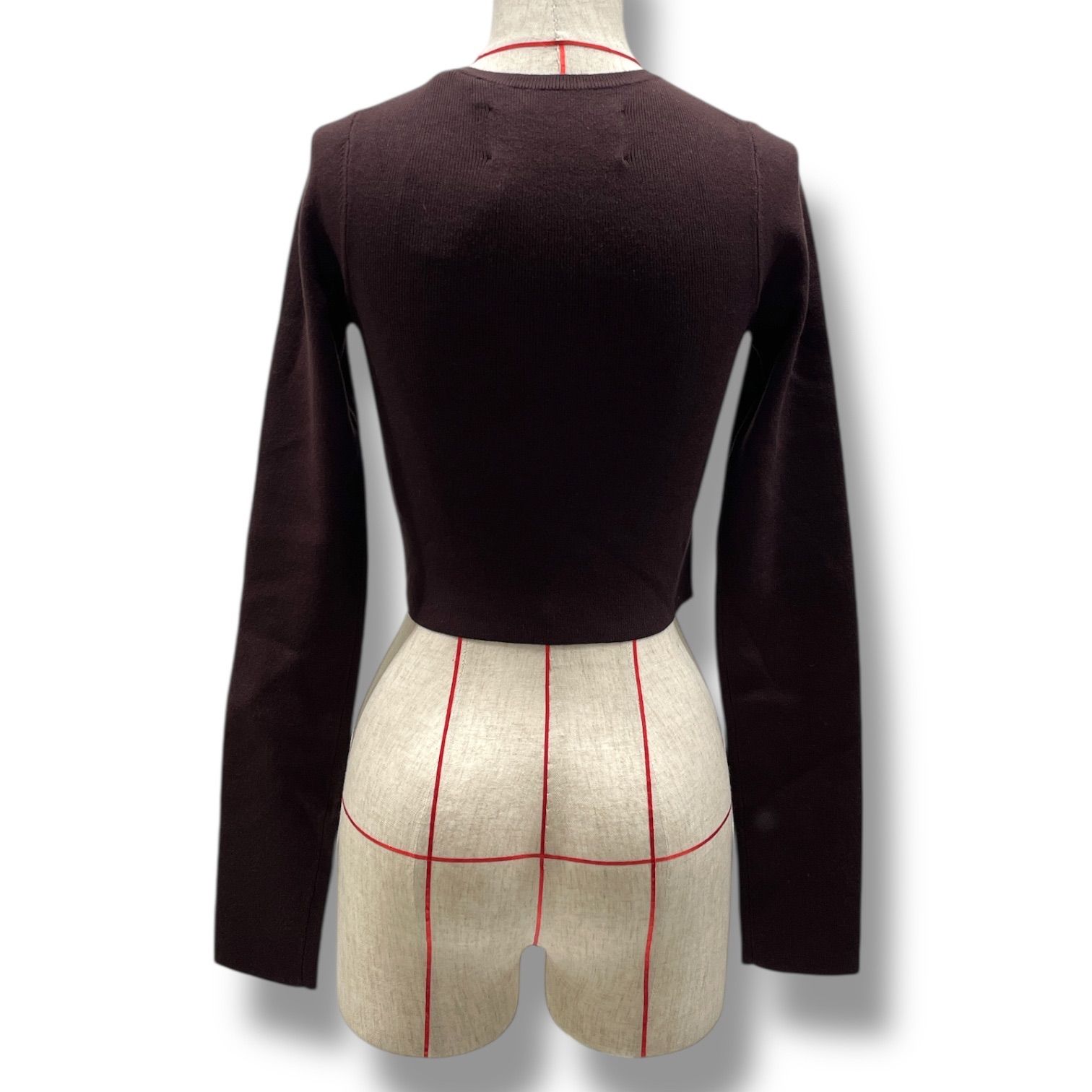 新品 未使用 タグ付き TODAYFUL Cropped Smooth Knit クロップド