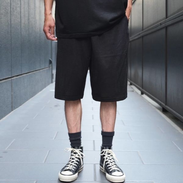 COMOLI コモリ 25SS 日本製 コットンメッシュショーツ B01-05038 2