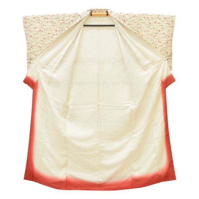 中古】 リサイクル着物 小紋 正絹 SILK Mサイズ 特品 身丈158cm 本摺り