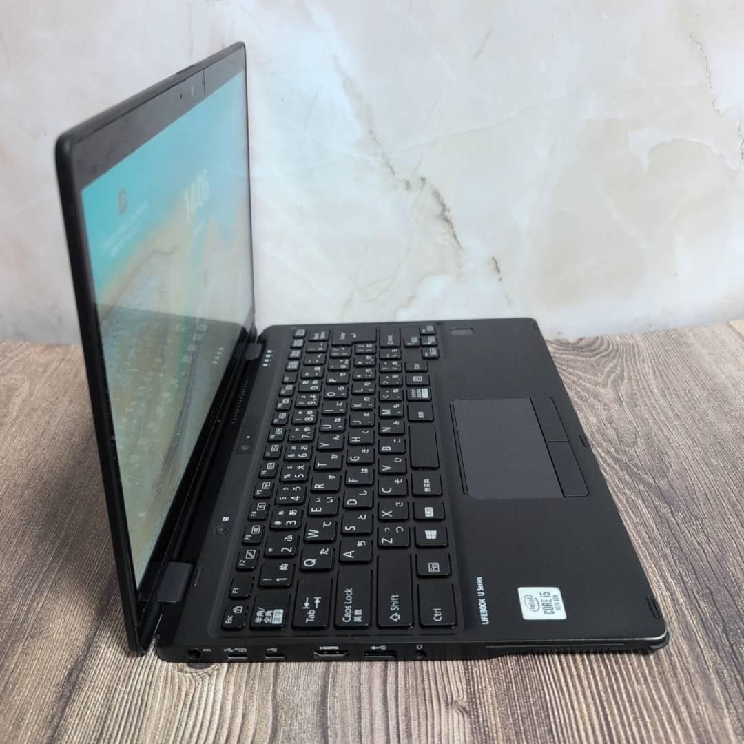2in1/タッチパネル搭載 富士通 U9310X/D 第10世代モデル 薄型 Office