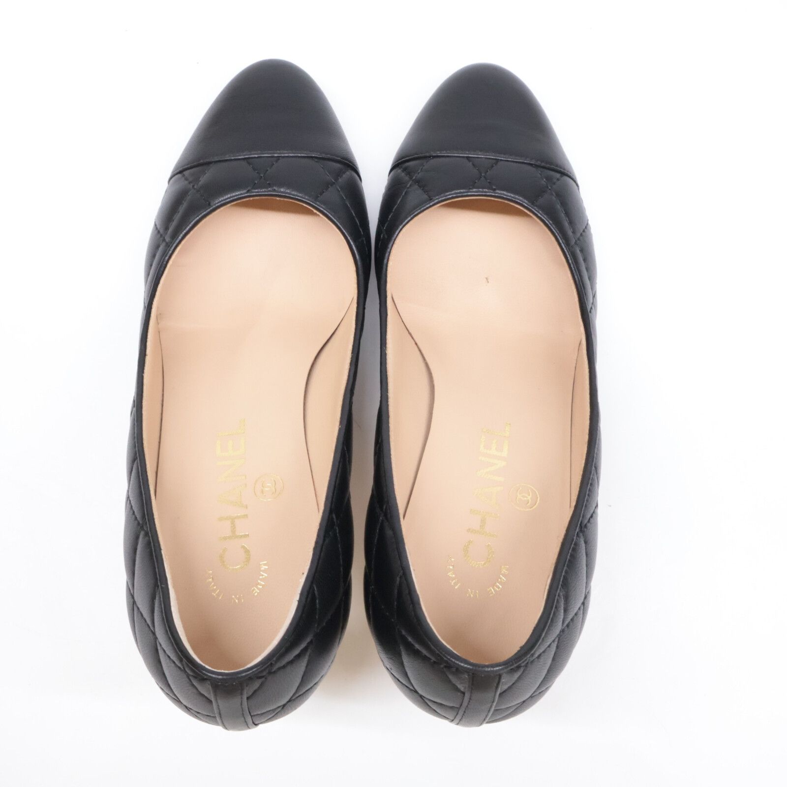 CHANEL シャネル G29266 ココマーク マトラッセ パンプス/ 35 1/2