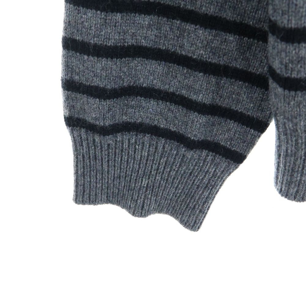 （最終値下げ）SAINT LAURENT ボーダーセーター サンローランパリ SAINT LAURENT - SAINT LAURENT PARIS サンローランパリ 16AW カシミヤ