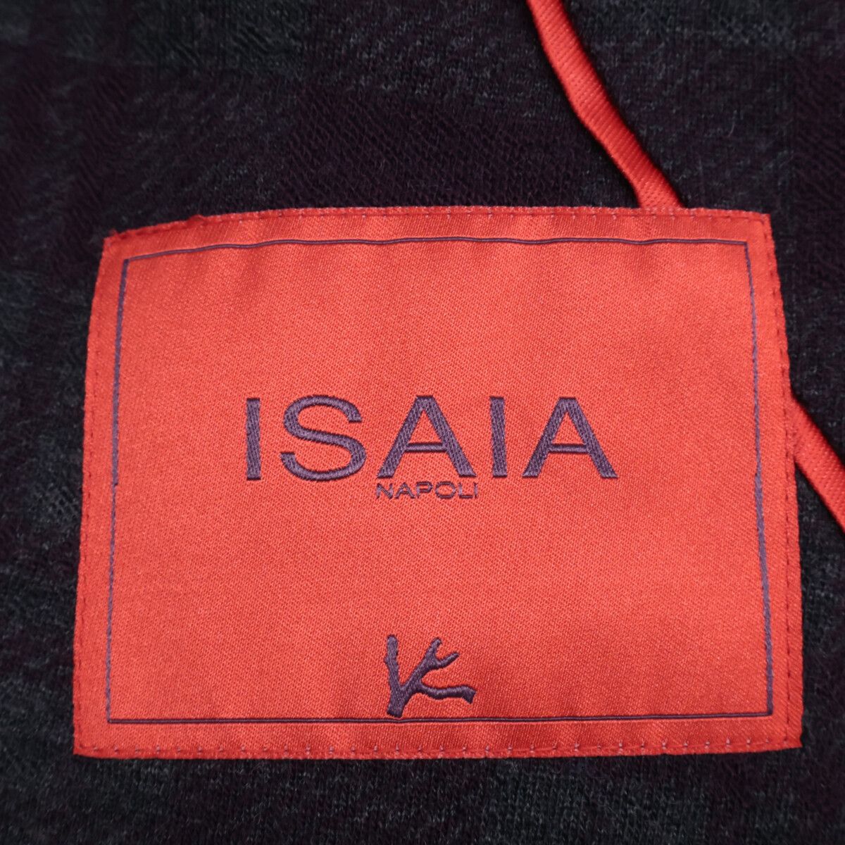 ISAIA イザイア 新品同様 007704 チェック柄 テーラード ニット