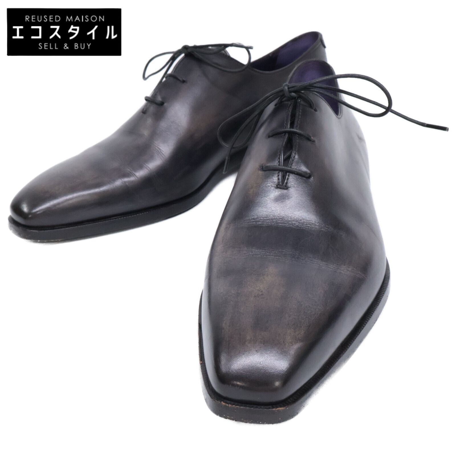 ベルルッティ (Berluti) berluti ベルルッティ 【美品】S4769-001 ALESSANDRO DEMESURE ホール
