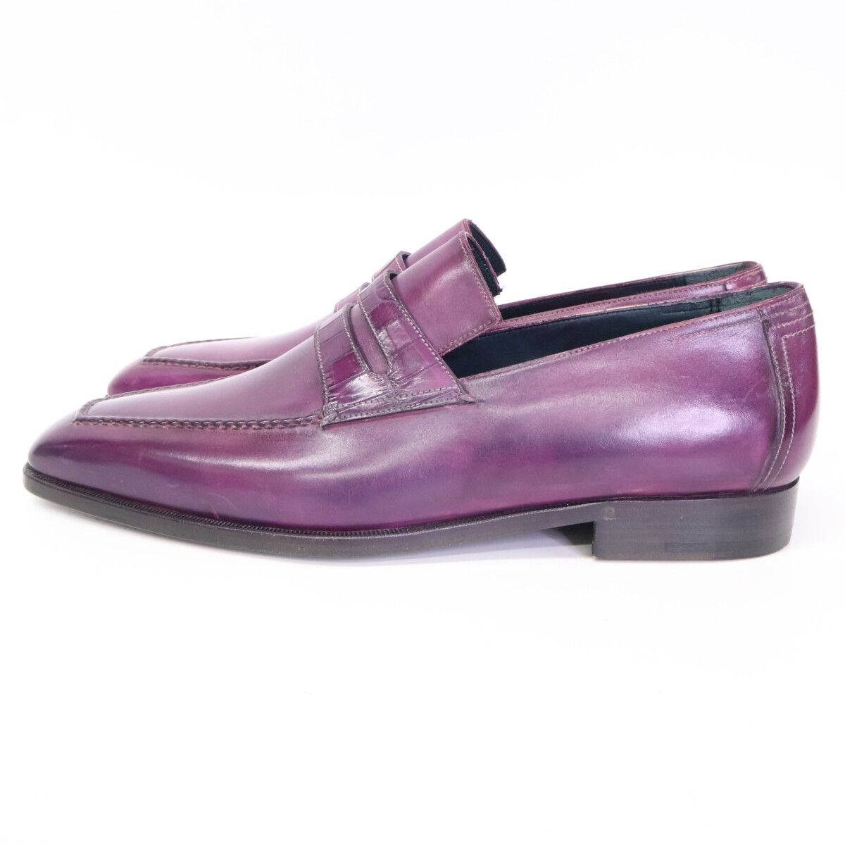 定価82万円限定モデル BERLUTI ベルルッティ アンジュール パープル 定価82万円限定モデル BERLUTI ベルルッティ アンジュール パープル