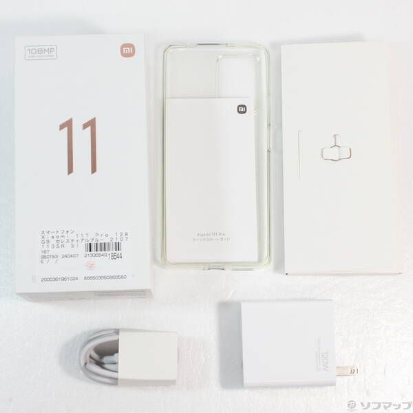 品〕 Xiaomi 11T Pro 128GB セレスティアルブルー 2107113SR SIMフリー