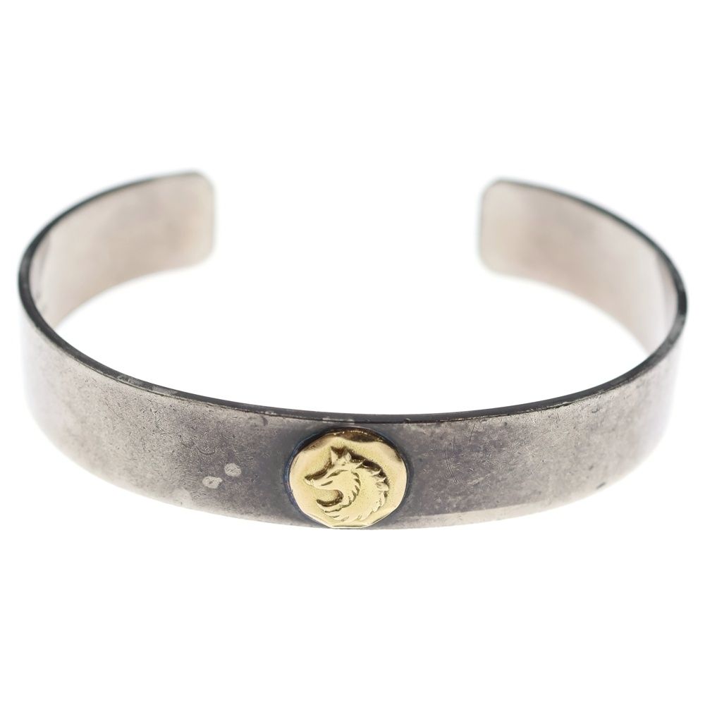 タディ&キング 唐草平打ちバングルGPウルフ TADY&KING[ORDER ITEM]平打ちバングルK18ウルフ アラベスク 特注