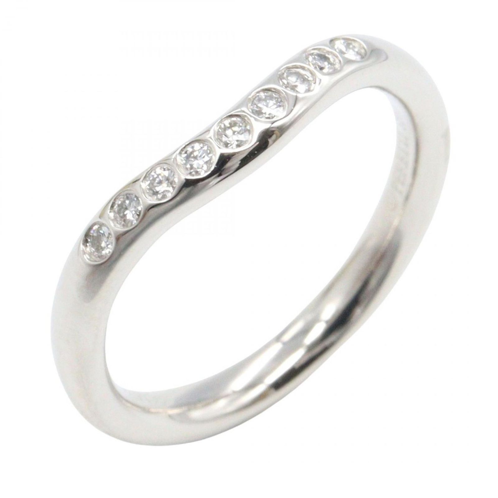 ティファニー TIFFANY＆CO リング・指輪 カーブド バンド リング