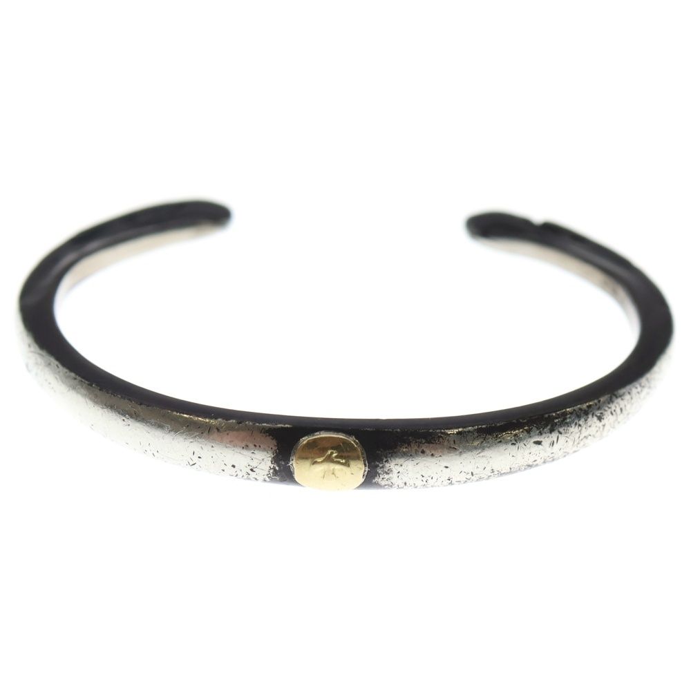 goro's (ゴローズ) 【オールド】顔ブレスL バングル シルバー/ゴールド