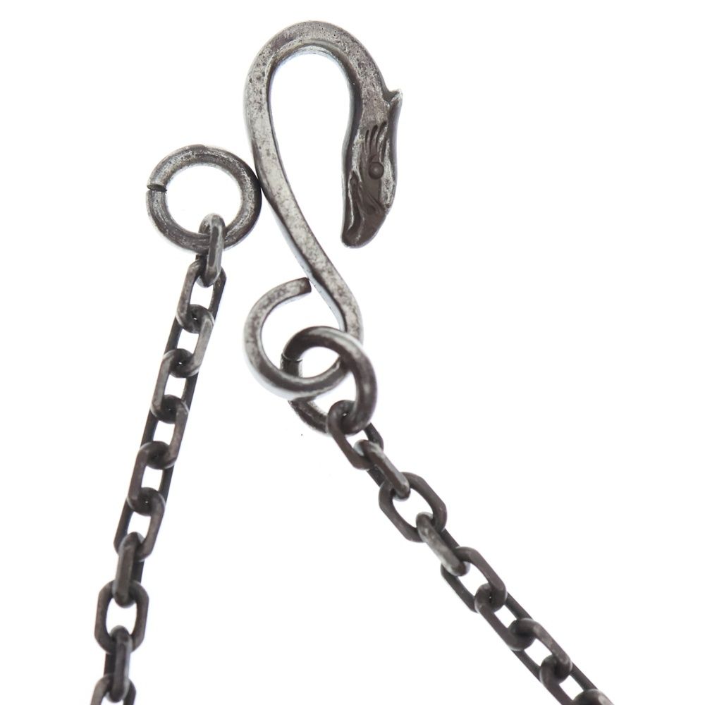 goro's (ゴローズ) イーグルフック細角チェーンネックレス シルバー