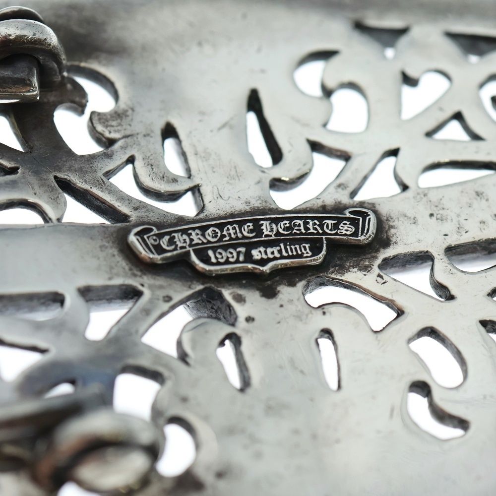CHROME HEARTS (クロムハーツ) OVAL CROSS STRAP 1.5 ラージクラシック 