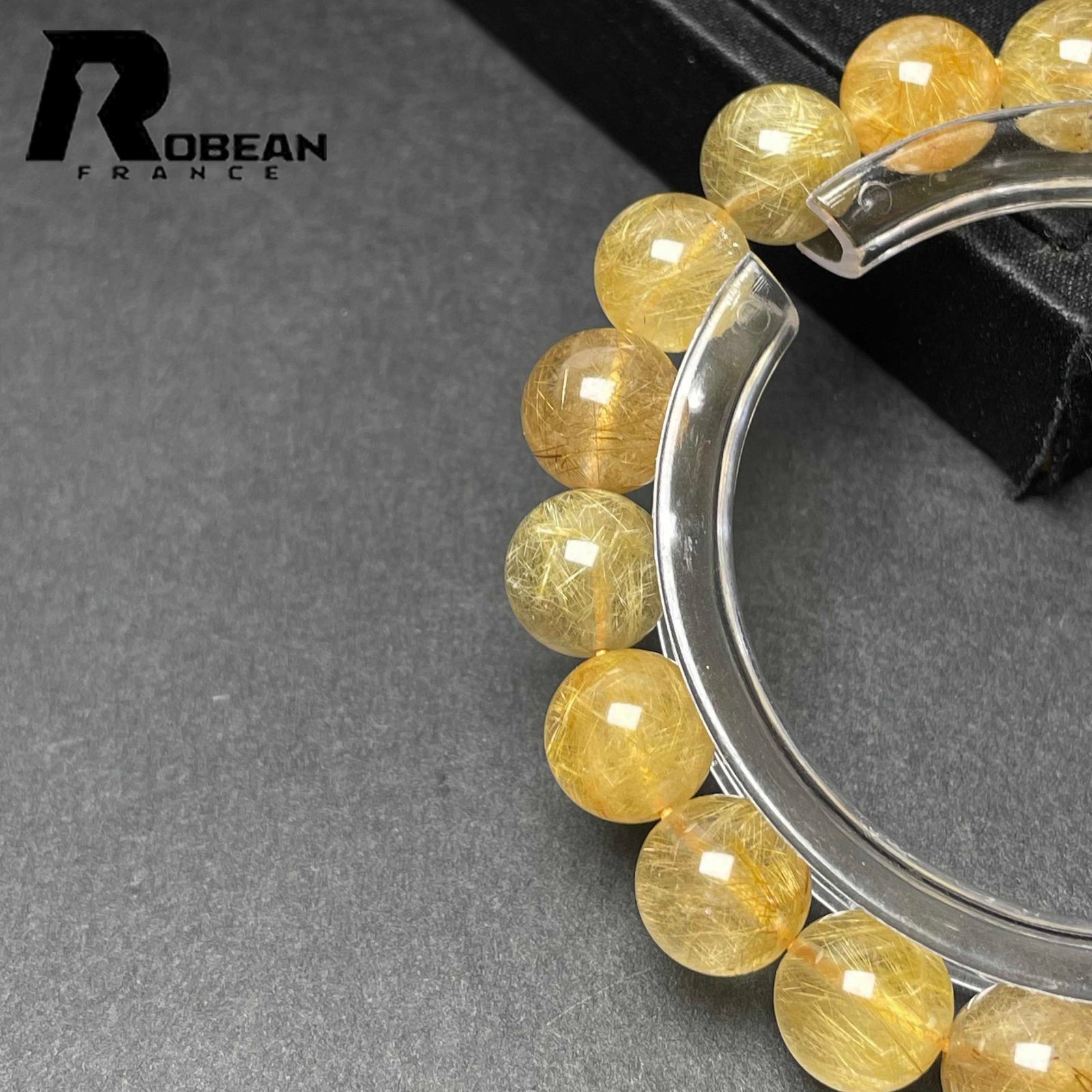 上級 EU製 定価9万円☆ROBEAN・極!極満針ルチルクォーツ