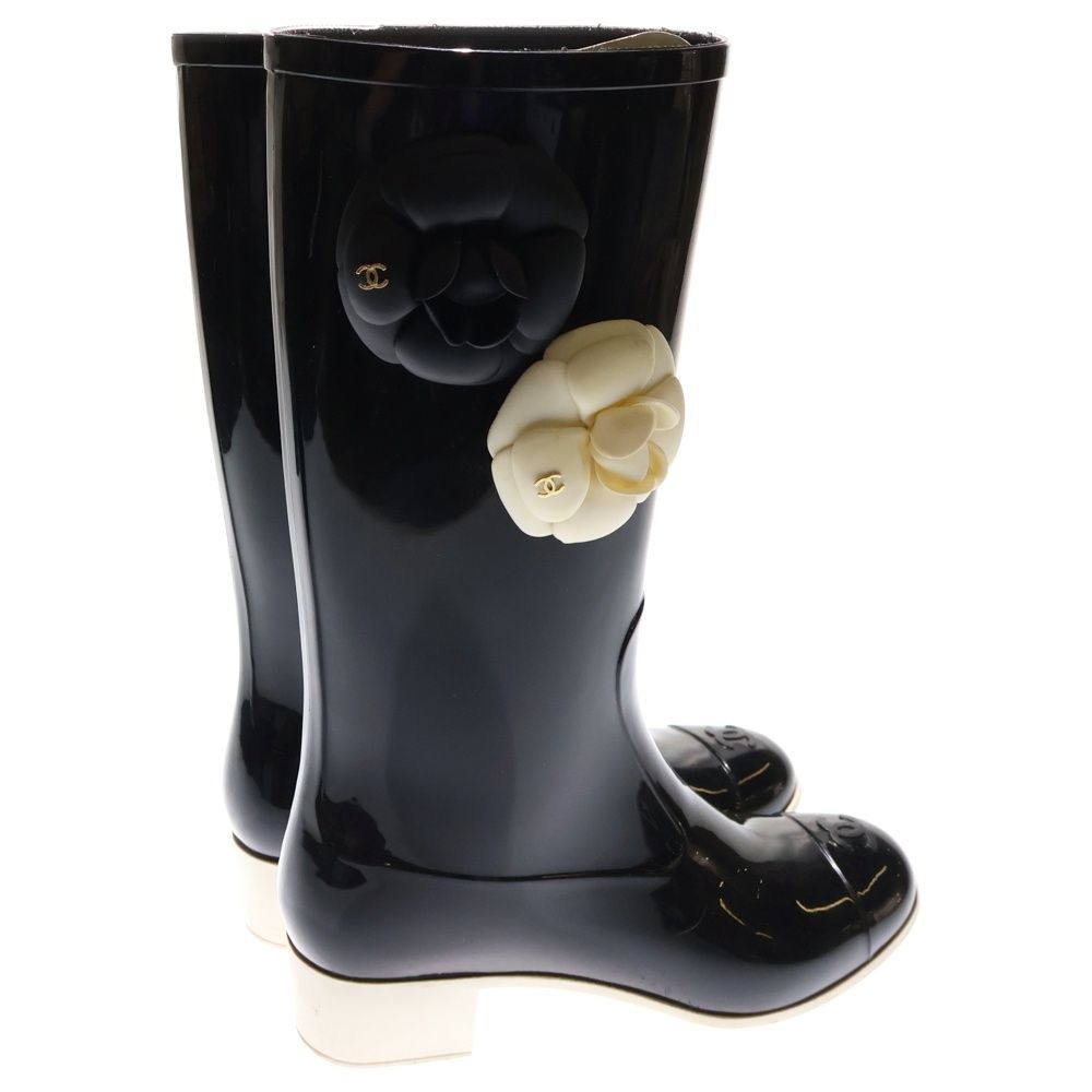 CHANEL　カメリア　レインブーツ　正規品 楽天市場】【靴】CHANEL シャネル カメリア レインブーツ 長靴 ラバー
