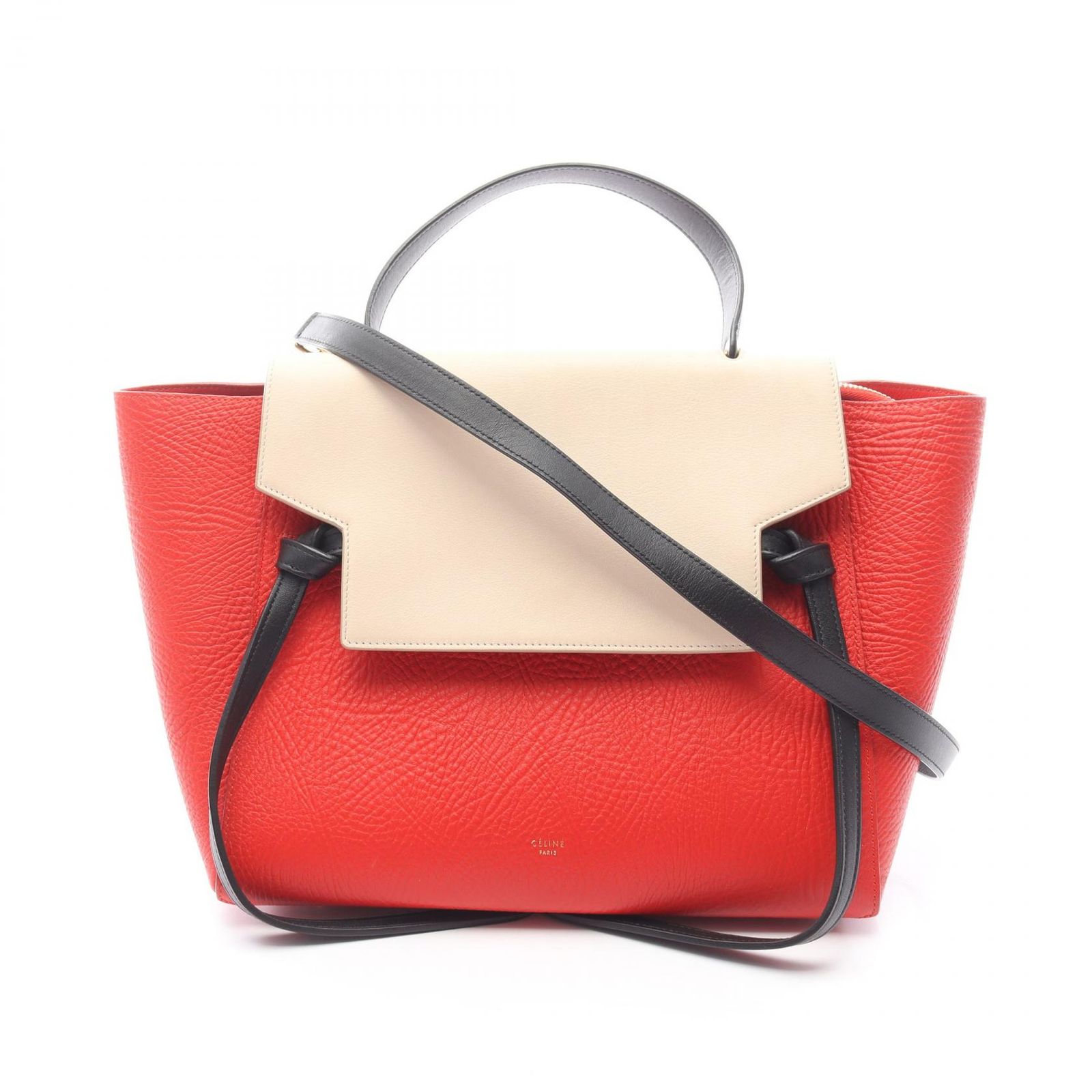 CELINEセリーヌ ベルトバッグミニ 2WAY 176103 オレンジ セリーヌ CELINE ハンドバッグ BELT BAG MINI ベルトバッグ ミニ