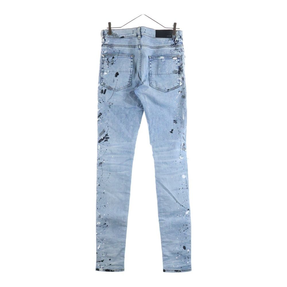 AMIRI ホワイト スキニージーンズ ダメージ加工 Fashion Mens 【公式通販】
