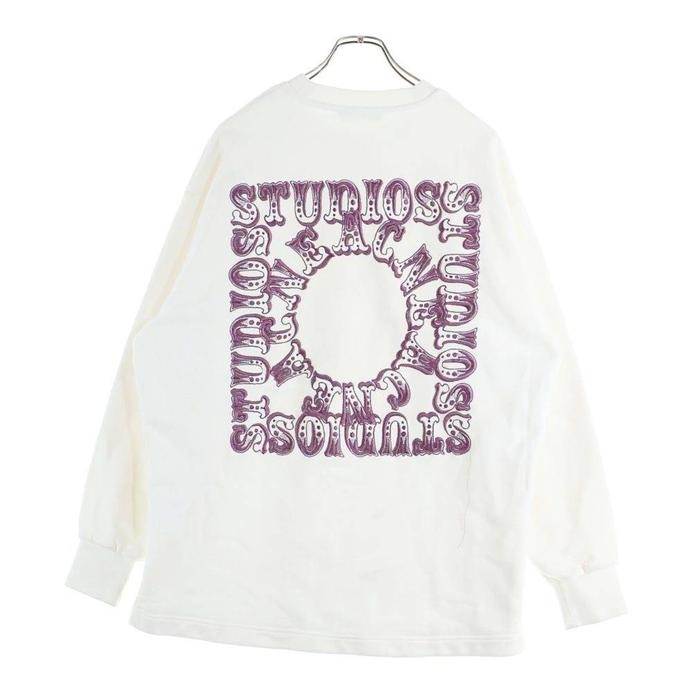 Acne Studios (アクネ ストゥディオズ) バックロゴ刺繍 クルーネック