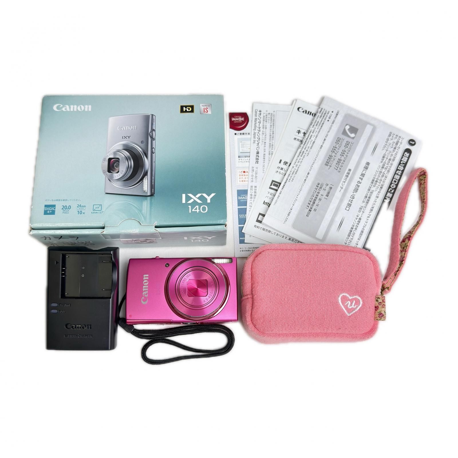 正常可動 canon キャノン PC2054 IXY140 デジカメ デジタルカメラ 写真
