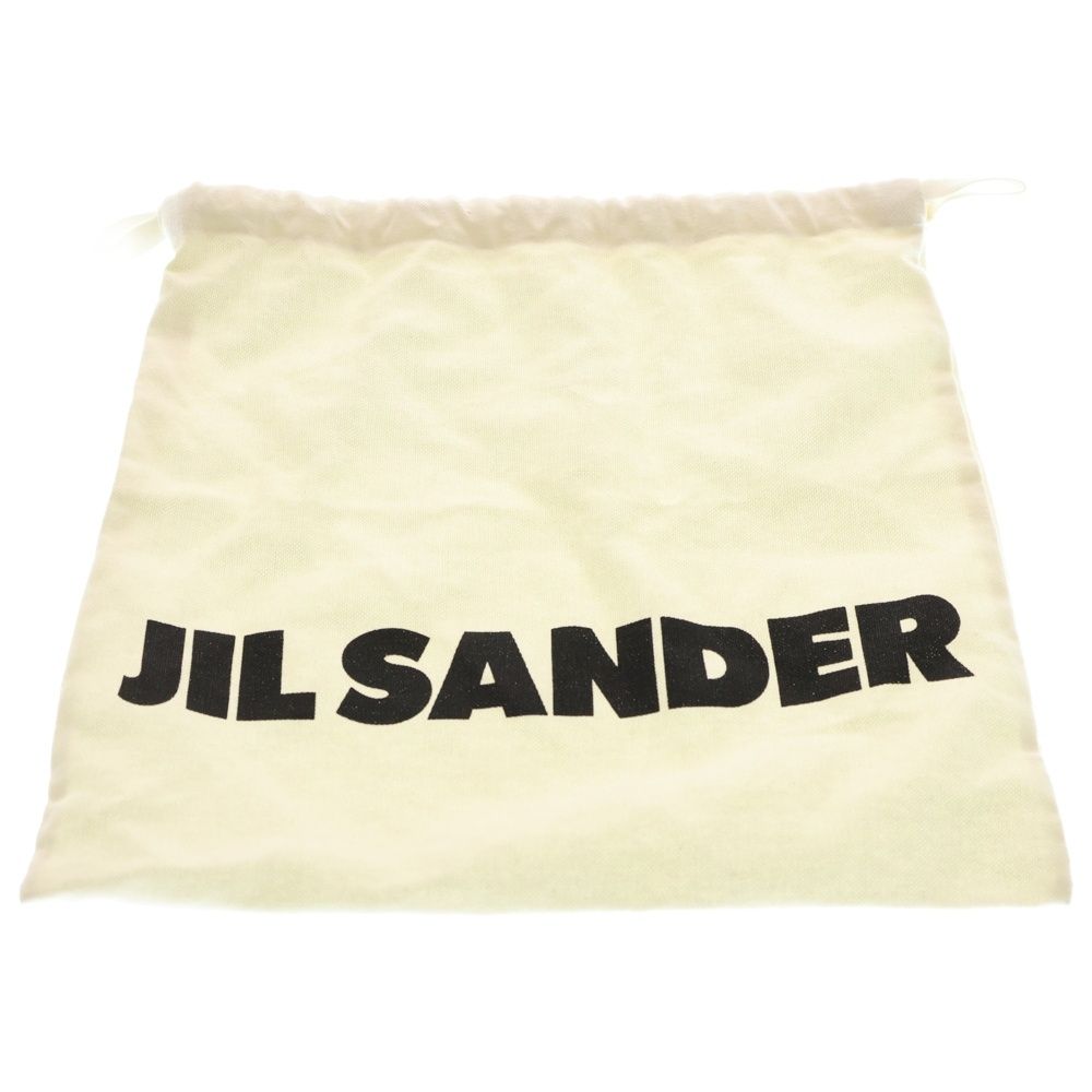 JIL SANDER ジルサンダー フロントロゴデザイン ドローストリング ハンドバッグ ショルダーバッグ グリーン JIL SANDER (ジルサンダー) フロントロゴデザイン ドローストリング