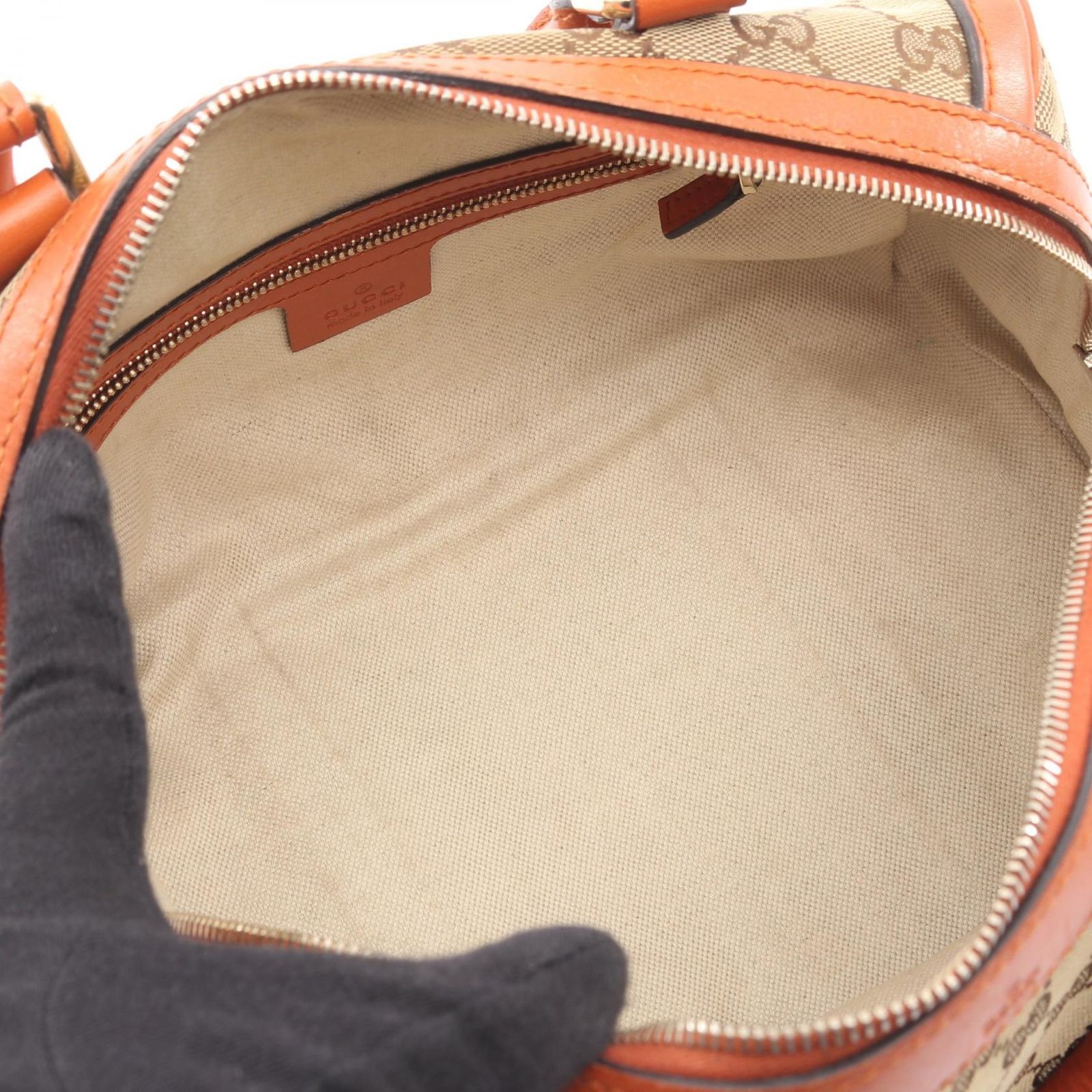 【専用】 GUCCI ミニボストン GGキャンバス ハンドバッグ GUCCI グッチ GGキャンバス ミニボストン ハンドバッグ ブラウン