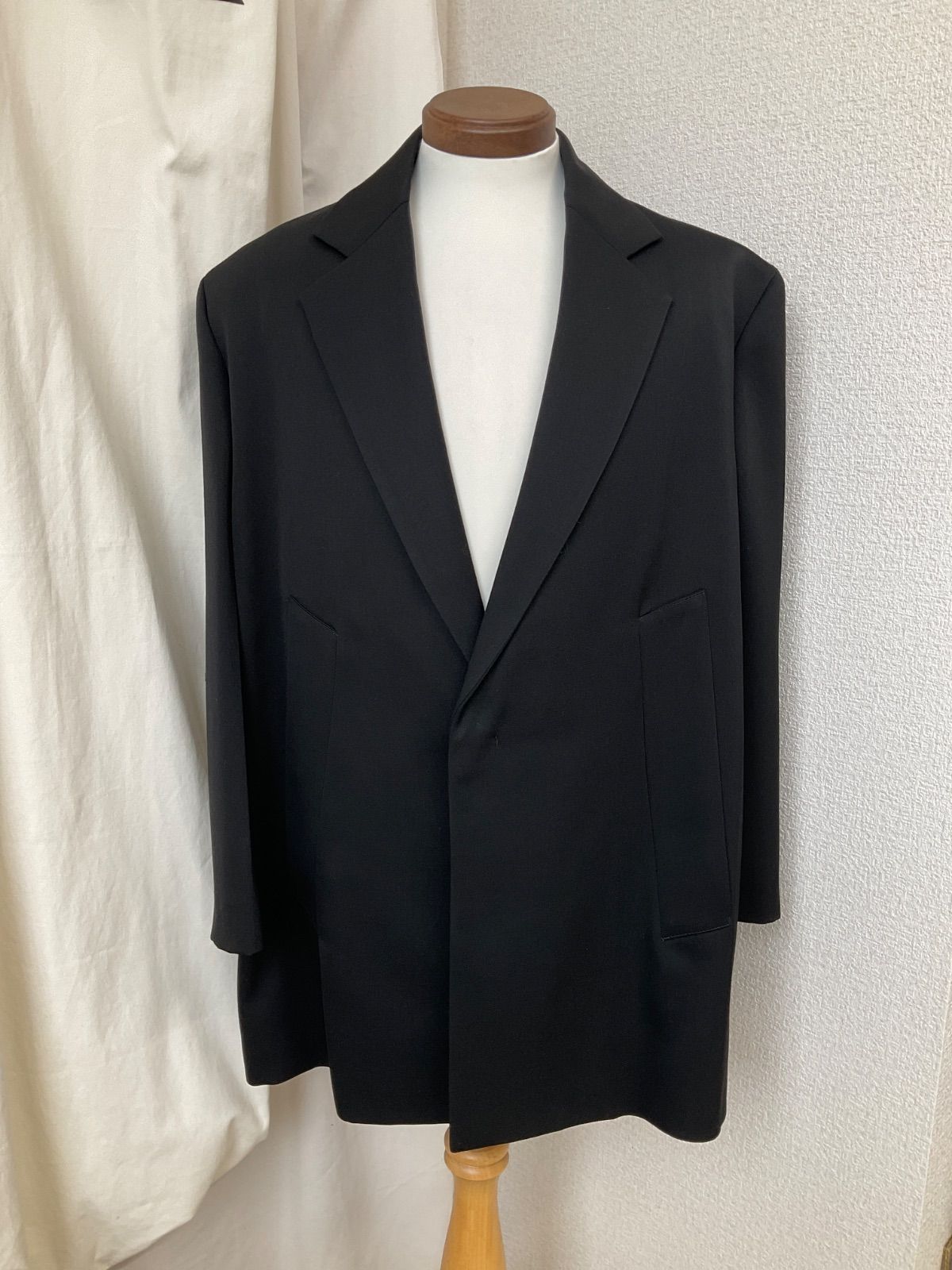 JIL SANDER テーラーメイド セットアップ スーツ 黒 ジャケット44