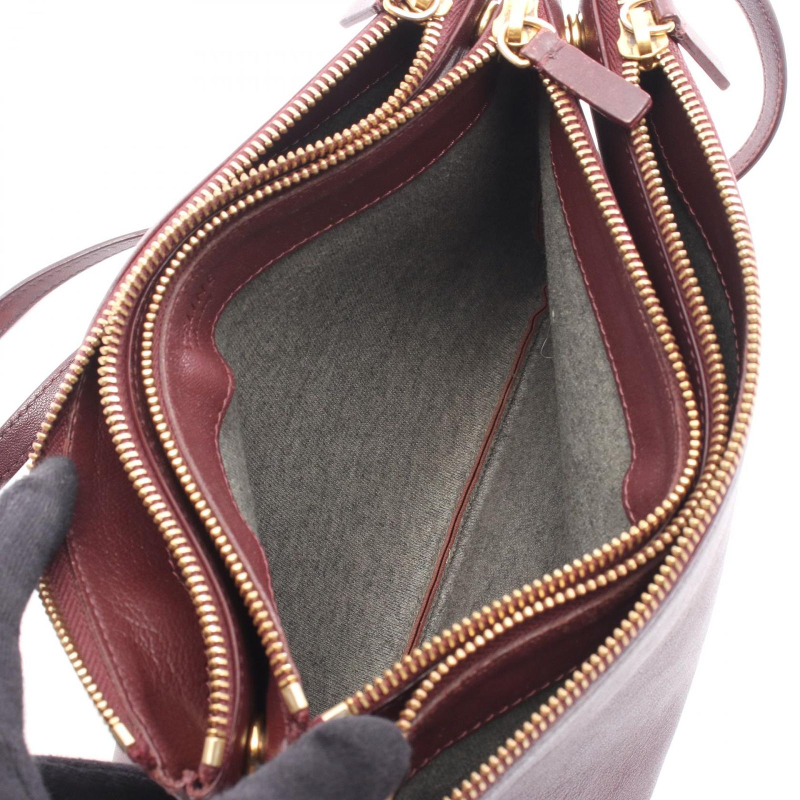 セリーヌ CELINE ショルダーバッグ TRIO LARGE トリオ ラージ 171453